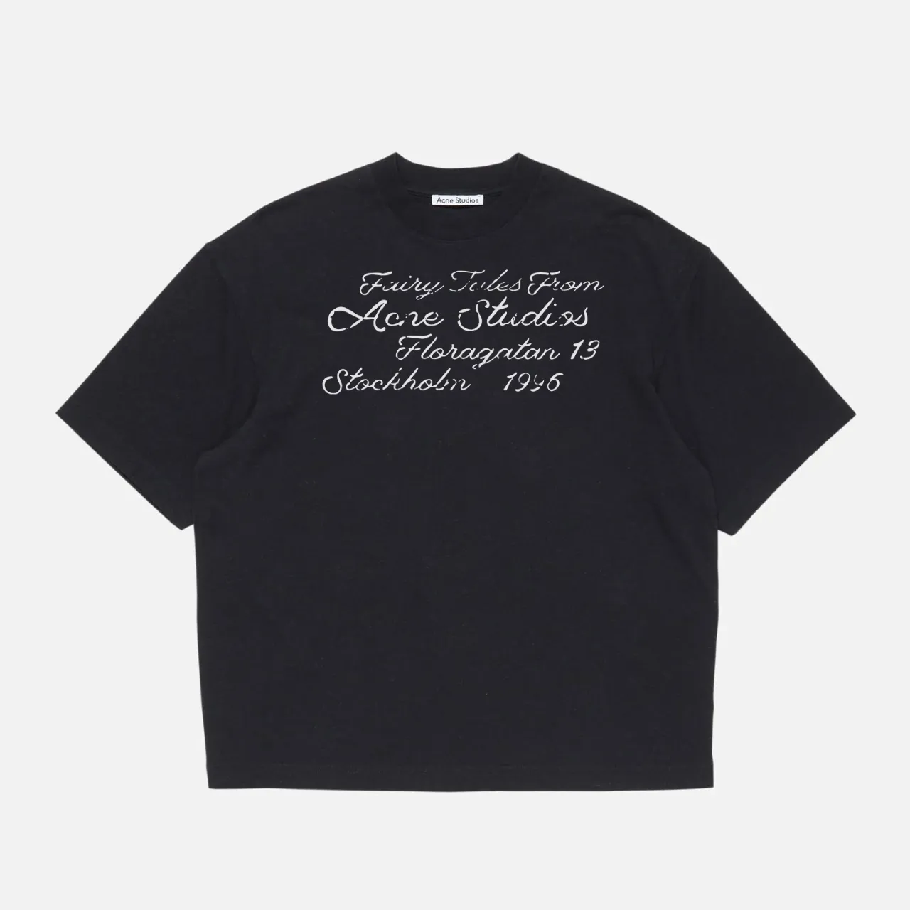 Acne Studios T G Breathable White Black Size XS S M L (19)